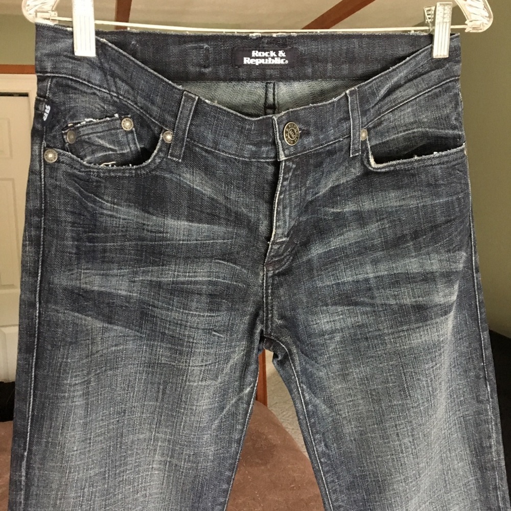 Rock and Republic Dark Denim Bootcut Jeans